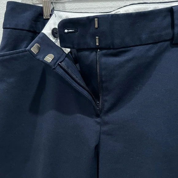 Talbots Blue Hampshire Ankle Pants, Size 8 - Picture 4 of 8